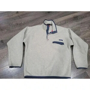 Lightweight Synchilla Snap-T‎ Fleece Pullover Men's Size Large #9